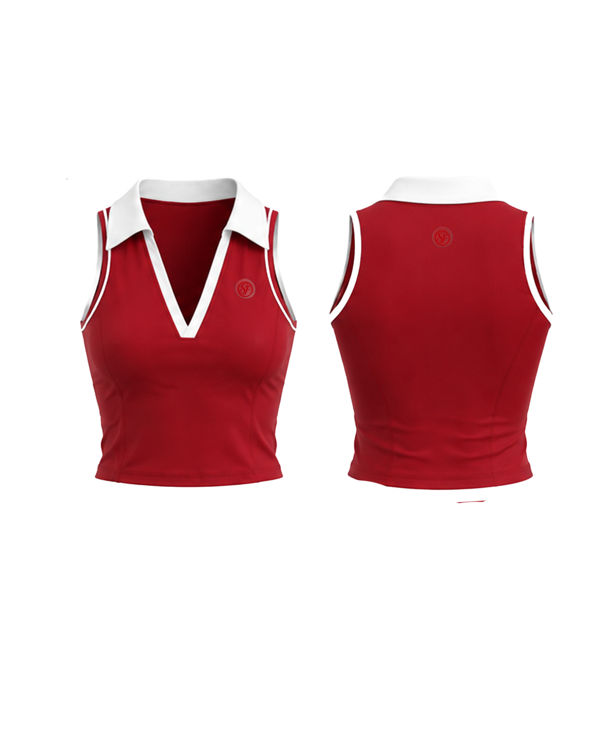 Red Fancé Top